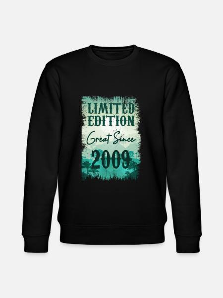 Einzigartig seit 2009 - Stanley/Stella Unisex Bio-Sweatshirt CHANGER  - Schwarz