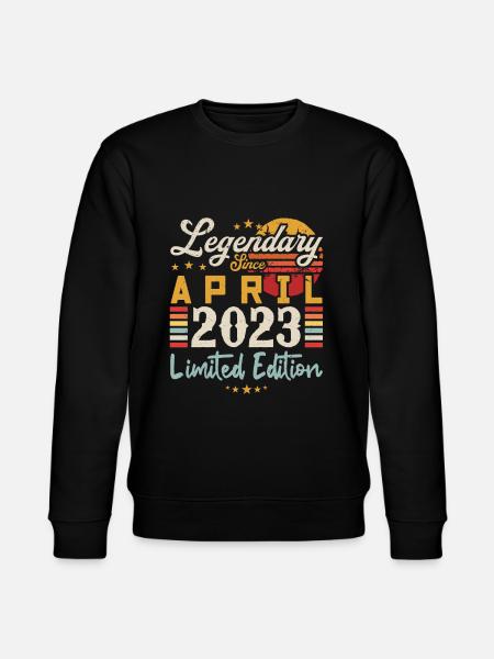 Legendarisch sinds april 2023 | Gelimiteerde oplage - Stanley/Stella Uniseks bio-sweatshirt CHANGER  - zwart