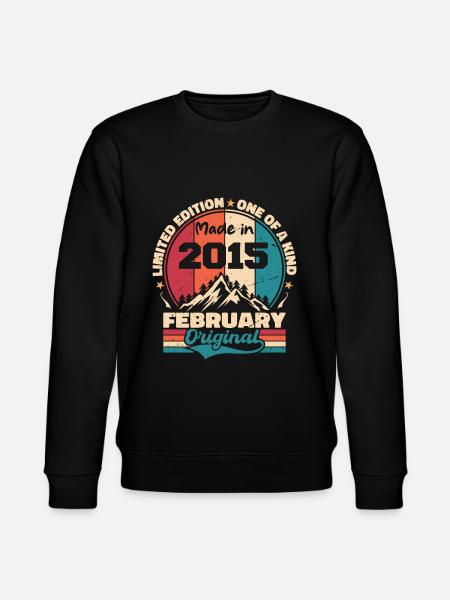 Living legend since February 2015 - Stanley/Stella CHANGER Unisex Organic Sweatshirt - black