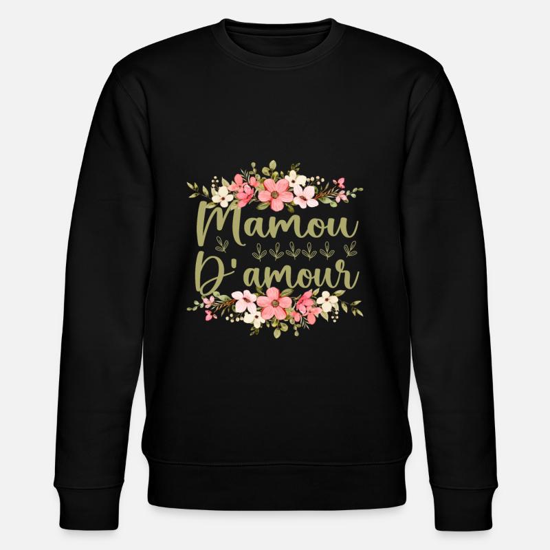 Mamou D'amour - Sweat bio CHANGER Stanley/Stella Unisexe - noir