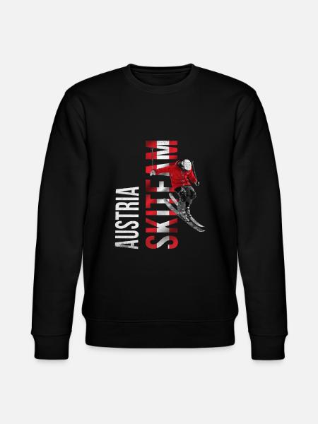 Austria Ski Team - Stanley/Stella CHANGER Unisex Organic Sweatshirt - black