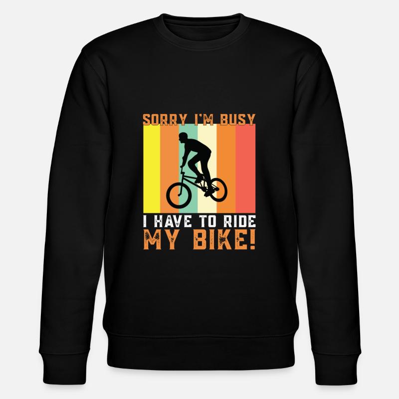 Cyclisme, cyclisme, cyclisme - Sweat bio CHANGER Stanley/Stella Unisexe - noir