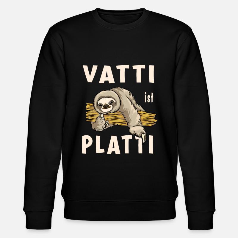 Vatti est Platti - Sweat bio CHANGER Stanley/Stella Unisexe - noir