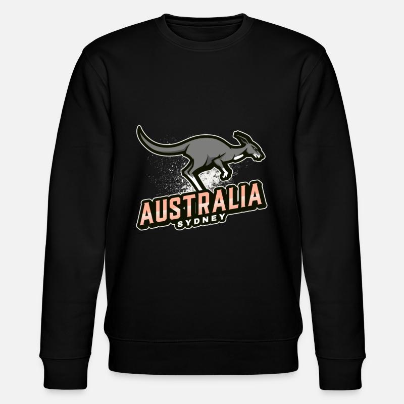 Australia sydney - Stanley/Stella CHANGER Unisex Organic Sweatshirt - black