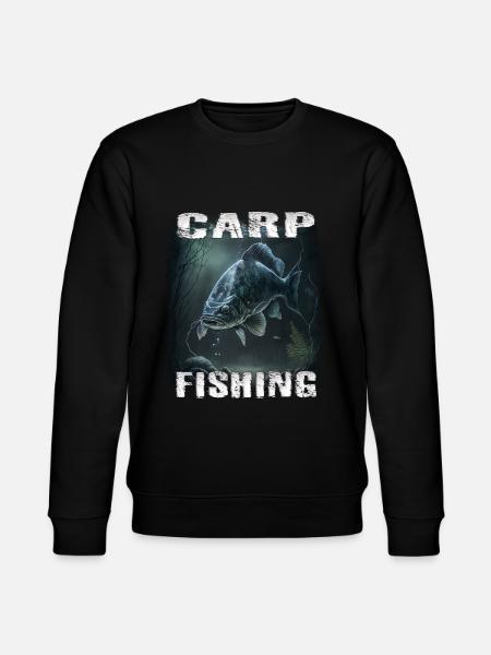 carp fishing - Stanley/Stella Unisex Bio-Sweatshirt CHANGER  - Schwarz