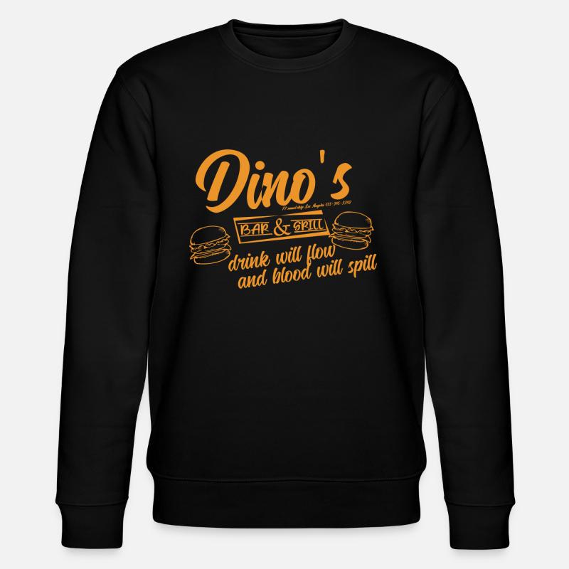dinos t shirt - Sweat bio CHANGER Stanley/Stella Unisexe - noir
