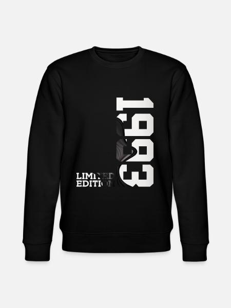 LIMITED EDITION 1993 33RD BIRTHDAY - Stanley/Stella CHANGER Unisex Organic Sweatshirt - black