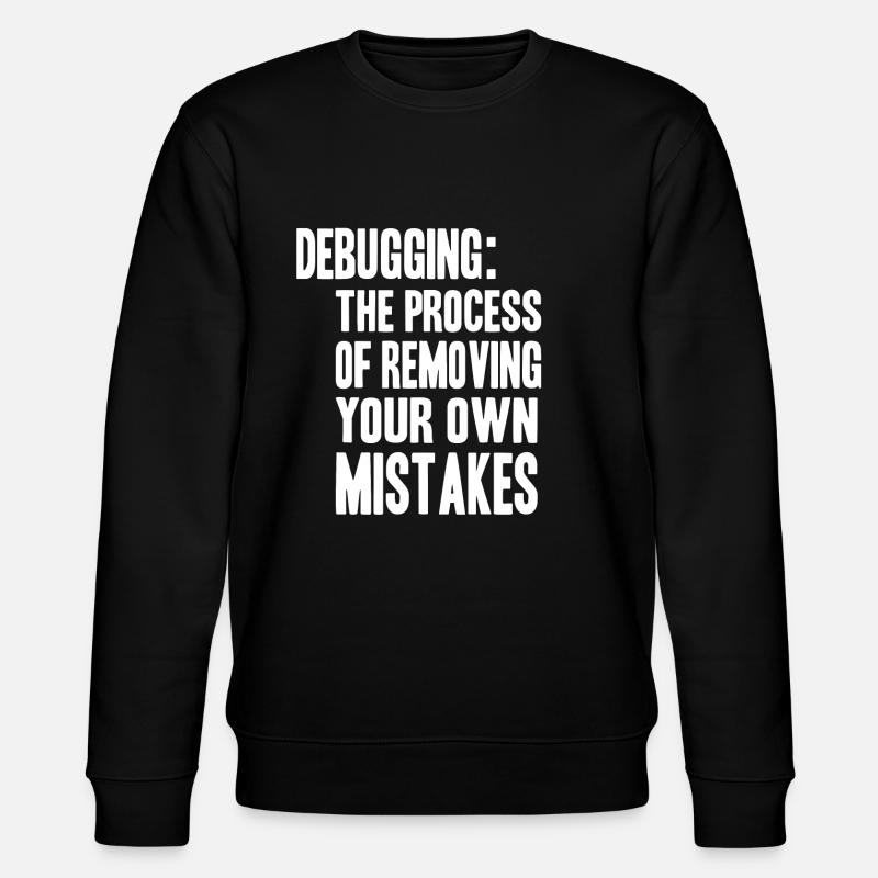 debugging process - Stanley/Stella Unisex Bio-Sweatshirt CHANGER  - Schwarz