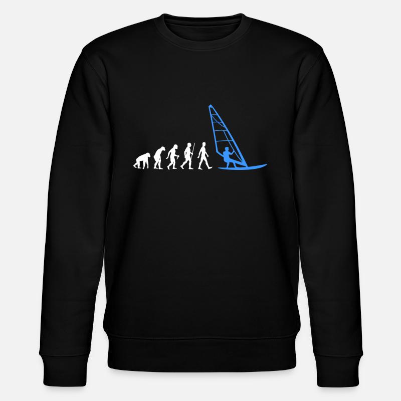 Windsurf Evolution Windsurfer Windsurfing - Sweat bio CHANGER Stanley/Stella Unisexe - noir