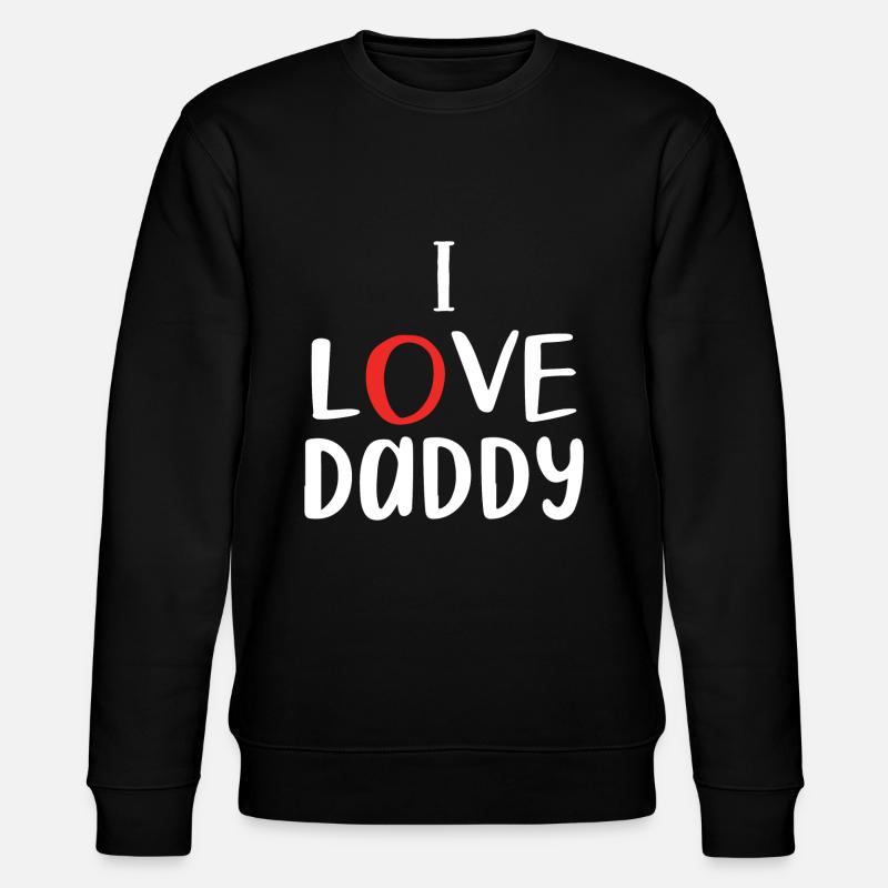 « J’aime papa » - Sweat bio CHANGER Stanley/Stella Unisexe - noir