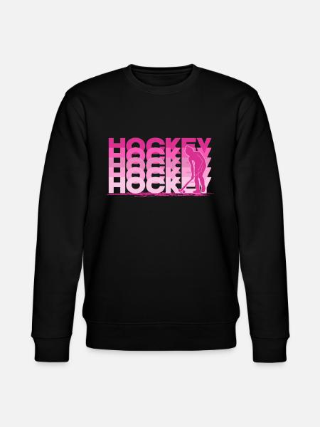 HockeyGirl Feldhockey Hockey Damenhockey - Stanley/Stella Unisex Bio-Sweatshirt CHANGER - Schwarz