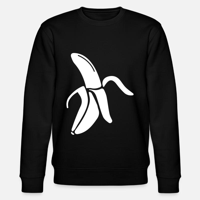 Icône banane - Sweat bio CHANGER Stanley/Stella Unisexe - noir