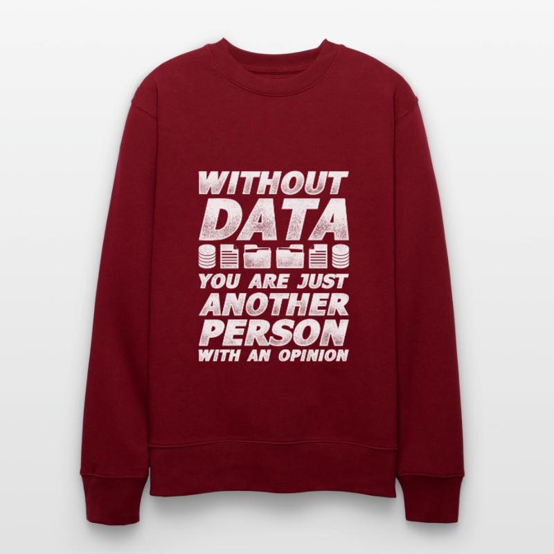Statistician stochastics data analysis math Stanley/Stella CHANGER Unisex Organic Sweatshirt