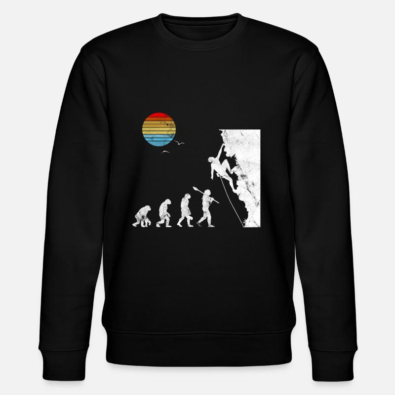 L'évolution du bloc d'escalade - Sweat bio CHANGER Stanley/Stella Unisexe - noir