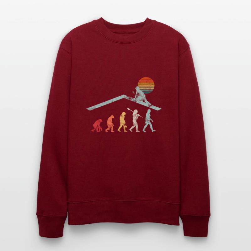 Couvreur charpentier évolution Sweat bio CHANGER Stanley/Stella Unisexe