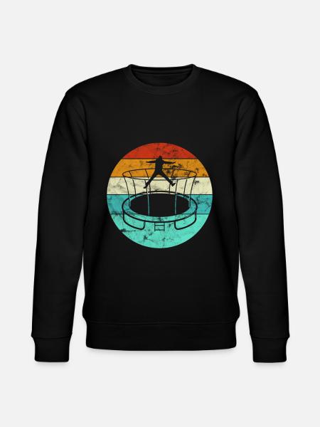 trampoline - Stanley/Stella CHANGER Unisex Organic Sweatshirt - black