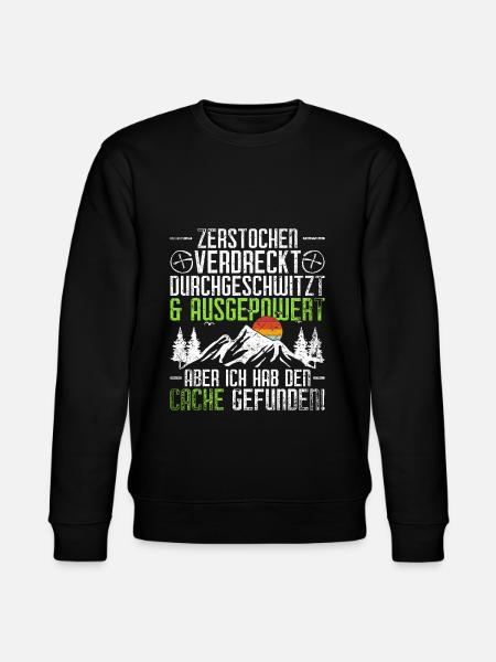 Geocache Geocaching - Stanley/Stella Unisex Bio-Sweatshirt CHANGER - Schwarz