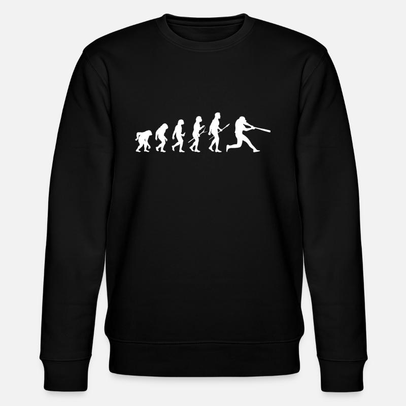 baseball player evolution - Sweat bio CHANGER Stanley/Stella Unisexe - noir