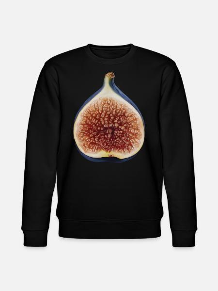 Feigenfrucht Geschenk - Stanley/Stella Unisex Bio-Sweatshirt CHANGER  - Schwarz