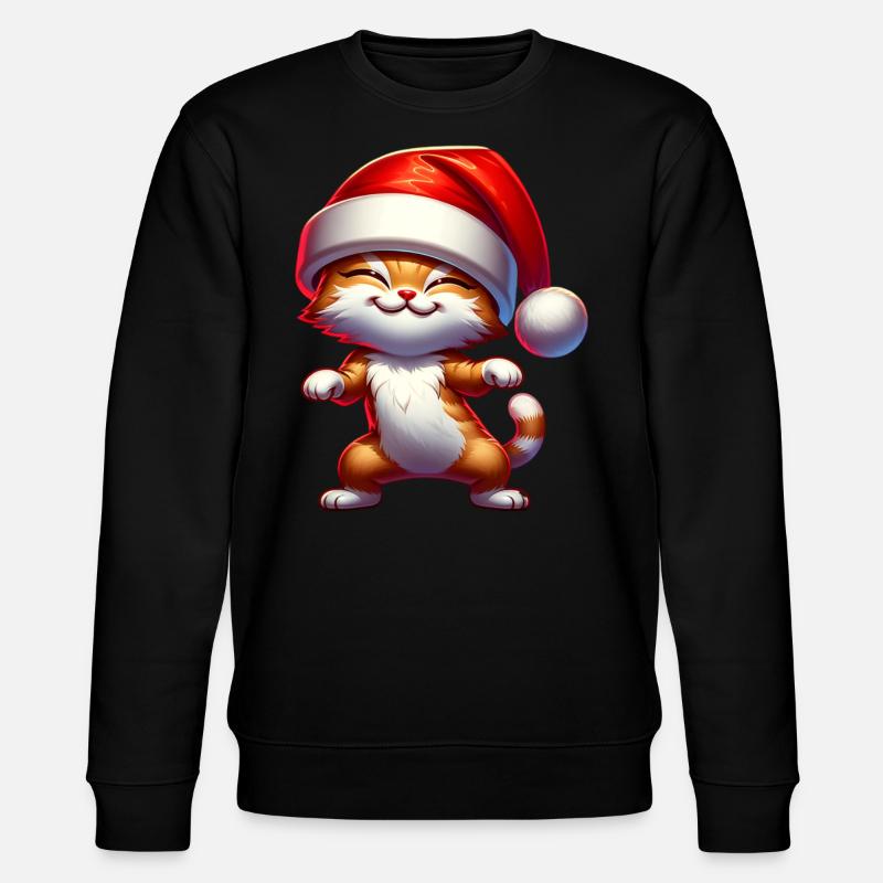 Weihnachten - Stanley/Stella Unisex Bio-Sweatshirt CHANGER  - Schwarz