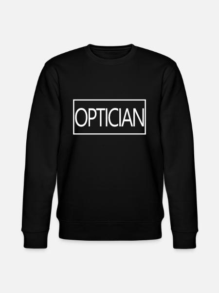Optician Proud Graduated Optician Student - Stanley/Stella CHANGER Unisex Organic Sweatshirt - black