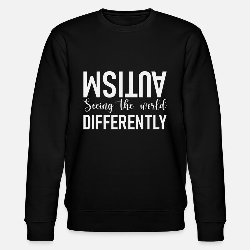 Autisme - Sweat bio CHANGER Stanley/Stella Unisexe - noir