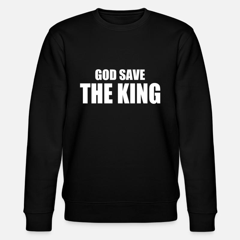 god save the king - Sweat bio CHANGER Stanley/Stella Unisexe - noir