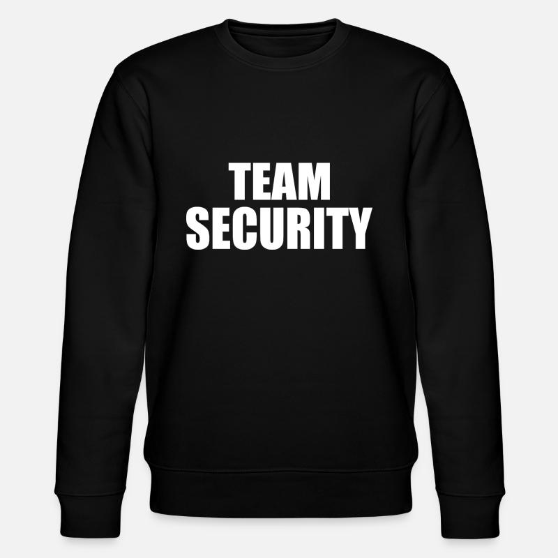 Team security - Stanley/Stella Unisex Bio-Sweatshirt CHANGER - Schwarz
