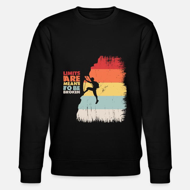 Montée - Sweat bio CHANGER Stanley/Stella Unisexe - noir