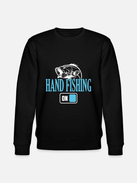 Fischer-Handangelmodus Ein - Stanley/Stella Unisex Bio-Sweatshirt CHANGER  - Schwarz