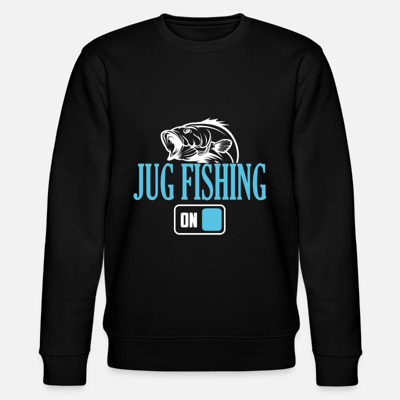 Fisherman Jug Angelmodus Ein - Stanley/Stella Unisex Bio-Sweatshirt CHANGER  - Schwarz