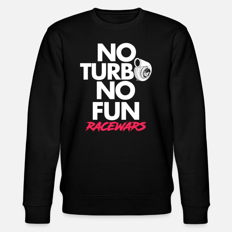 Turbo voiture de course - Sweat bio CHANGER Stanley/Stella Unisexe - noir