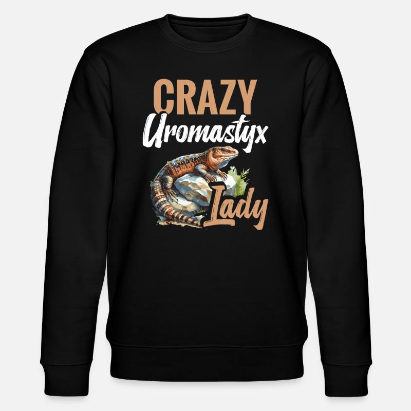 Dame Uromastyx folle - Sweat bio CHANGER Stanley/Stella Unisexe - noir