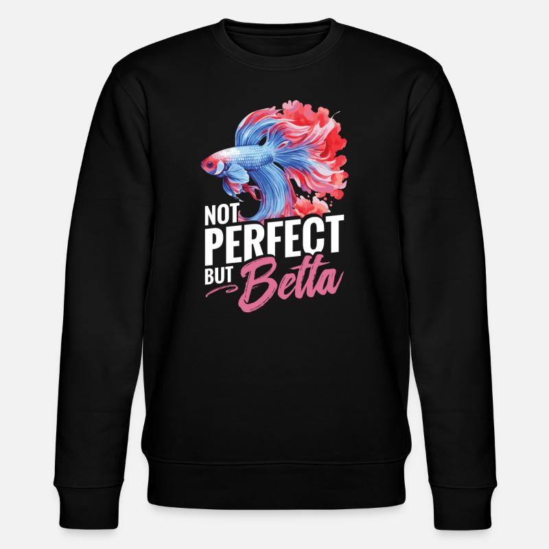 Pas parfait, mais Betta - Sweat bio CHANGER Stanley/Stella Unisexe - noir