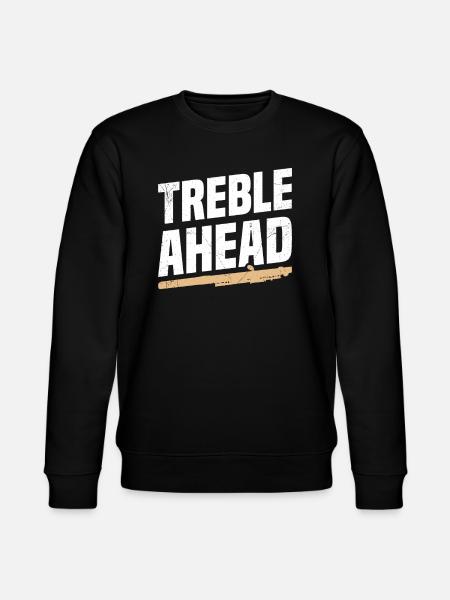 Piccolos Treble Ahead - Stanley/Stella CHANGER Unisex Organic Sweatshirt - black
