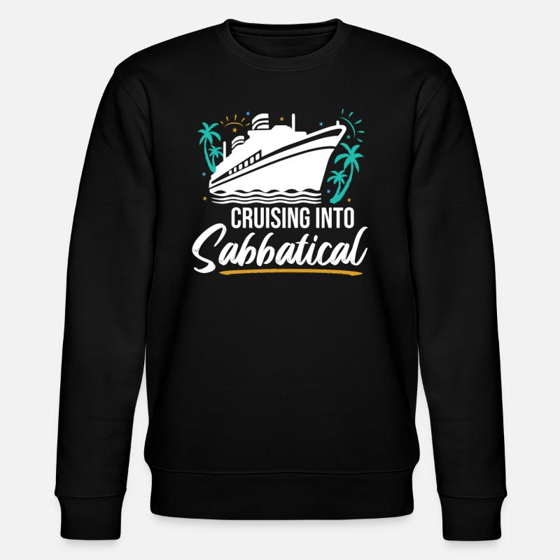 Cruising Into Sabbatical - Stanley/Stella Unisex Bio-Sweatshirt CHANGER  - Schwarz