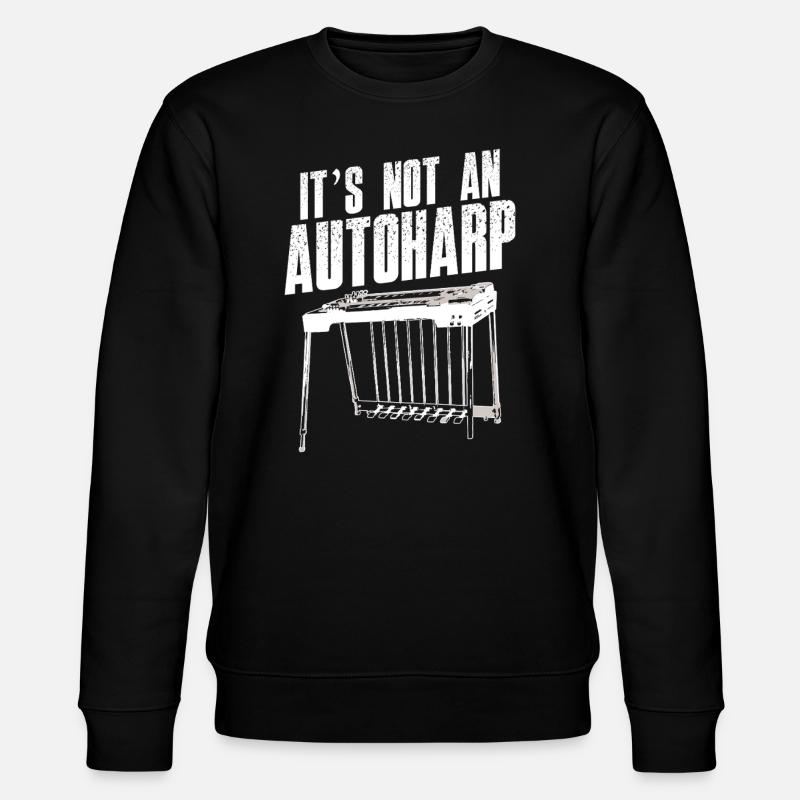 It's not an autoharp - Stanley/Stella CHANGER Unisex Organic Sweatshirt - black