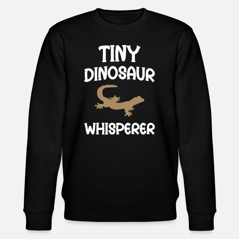 Tiny Dinosaur Whisperer - Stanley/Stella CHANGER Unisex Organic Sweatshirt - black