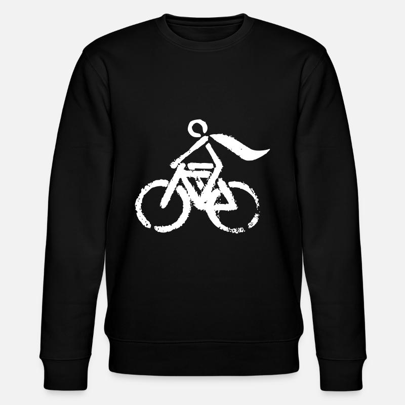 Super héros de vélo - Sweat bio CHANGER Stanley/Stella Unisexe - noir