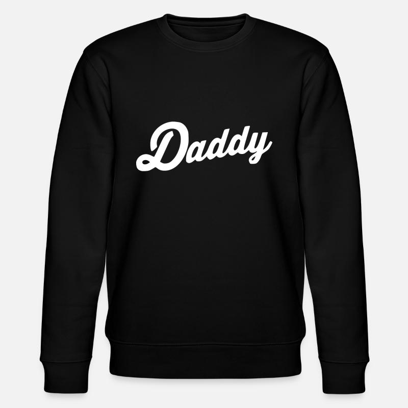 Daddy - Stanley/Stella CHANGER Unisex Organic Sweatshirt - black