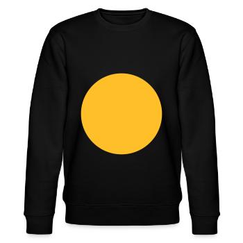 Kugel Geometrie - Stanley/Stella Unisex Bio-Sweatshirt CHANGER  - Schwarz - Vorne - Nik (191cm) & Marisol (170cm)
