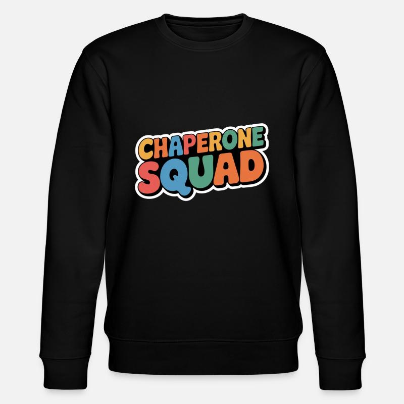Chaperone Squad 17 - Stanley/Stella Unisex Bio-Sweatshirt CHANGER  - Schwarz