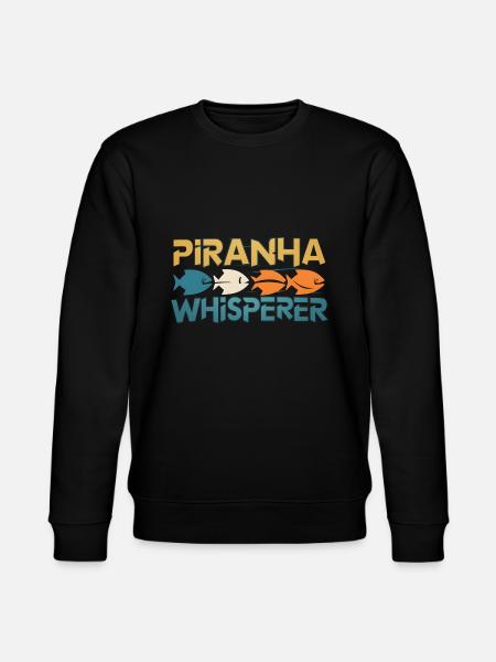 Piranha - Stanley/Stella Unisex Bio-Sweatshirt CHANGER - Schwarz