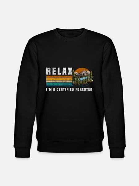 Forester Nature Conservation Protection - Stanley/Stella CHANGER Unisex Organic Sweatshirt - black
