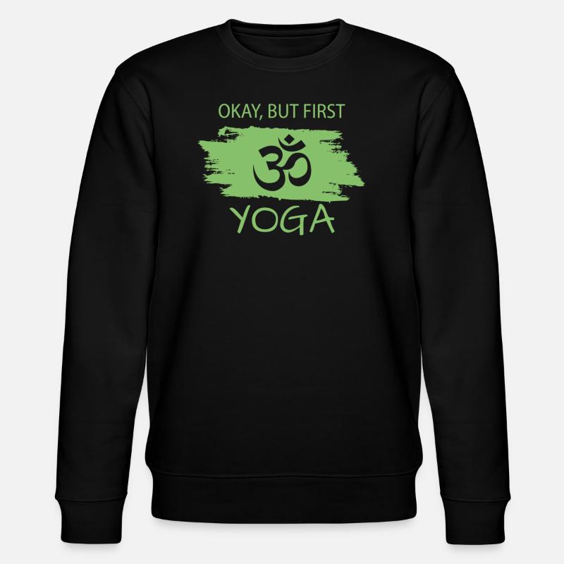 Yoga - Stanley/Stella Unisex Bio-Sweatshirt CHANGER  - Schwarz