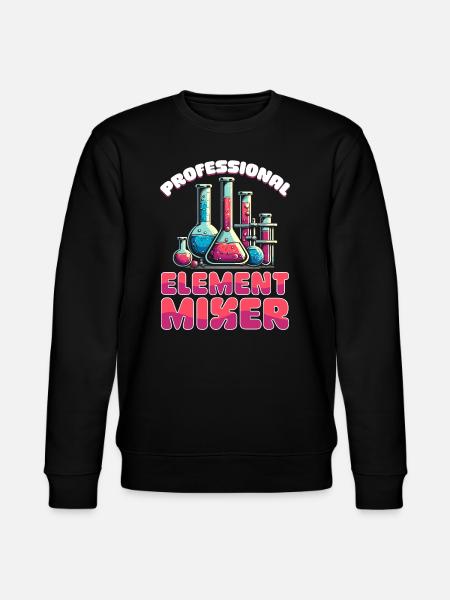 Chemistry Chemist - Stanley/Stella CHANGER Unisex Organic Sweatshirt - black