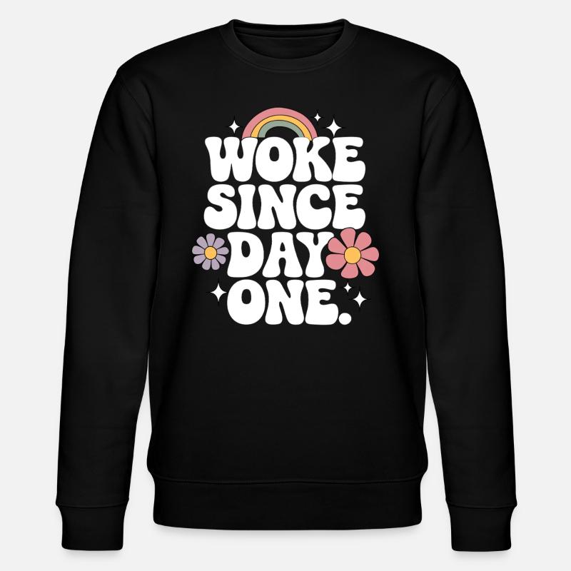 Woke - Stanley/Stella CHANGER Unisex Organic Sweatshirt - black