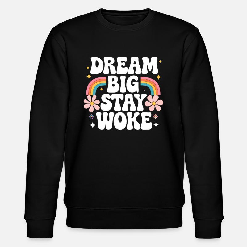Woke - Stanley/Stella CHANGER Unisex Organic Sweatshirt - black