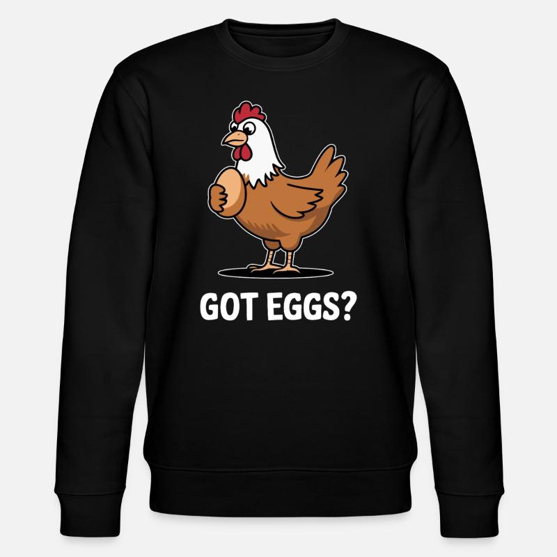Poulets Poulets - Sweat bio CHANGER Stanley/Stella Unisexe - noir