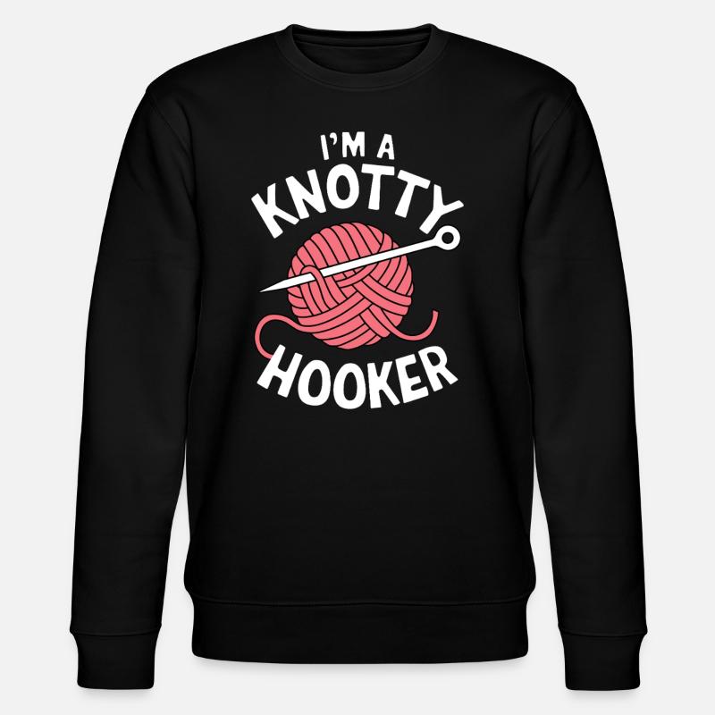 Häkeln - Stanley/Stella Unisex Bio-Sweatshirt CHANGER - Schwarz